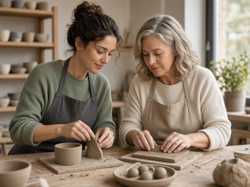 Private booking at Tidalridge Clay Studio